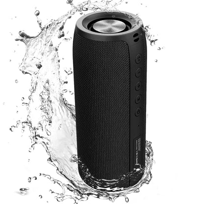 Waterproof Bluetooth Speaker Portable Wireless Speaker with Loud Stereo Sound, Blue