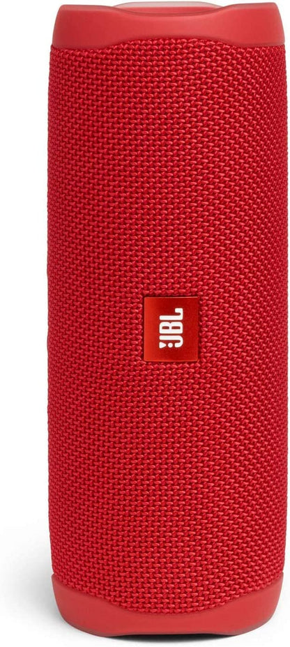 FLIP 5 Portable Wireless Bluetooth Speaker IPX7 Waterproof On-The-Go Bundle with Authentic Boomph Hardshell Protective Case - Red